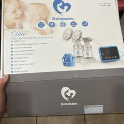 Bellababy Duo Rechargeable Electric Breast Pump Open Box