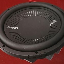 Polk Audio MM1242 DVC MM1 Series 12" 420W RMS Dual 4 Ohm Marine & Car Subwoofer 1260W Max
