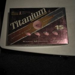 Titanium Optimum Distance Multicolor Golf Balls Nib