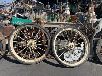 Old Wagon Wheels 
