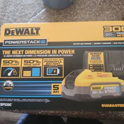Dewalt 5AH Battery & Charger 