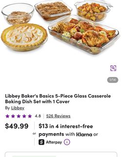 Glass baking set!