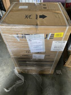 Unique Prestige 20 in. 1.6 cu. ft. Gas Convection Range Sealed 4-Burners in Stainless Steel