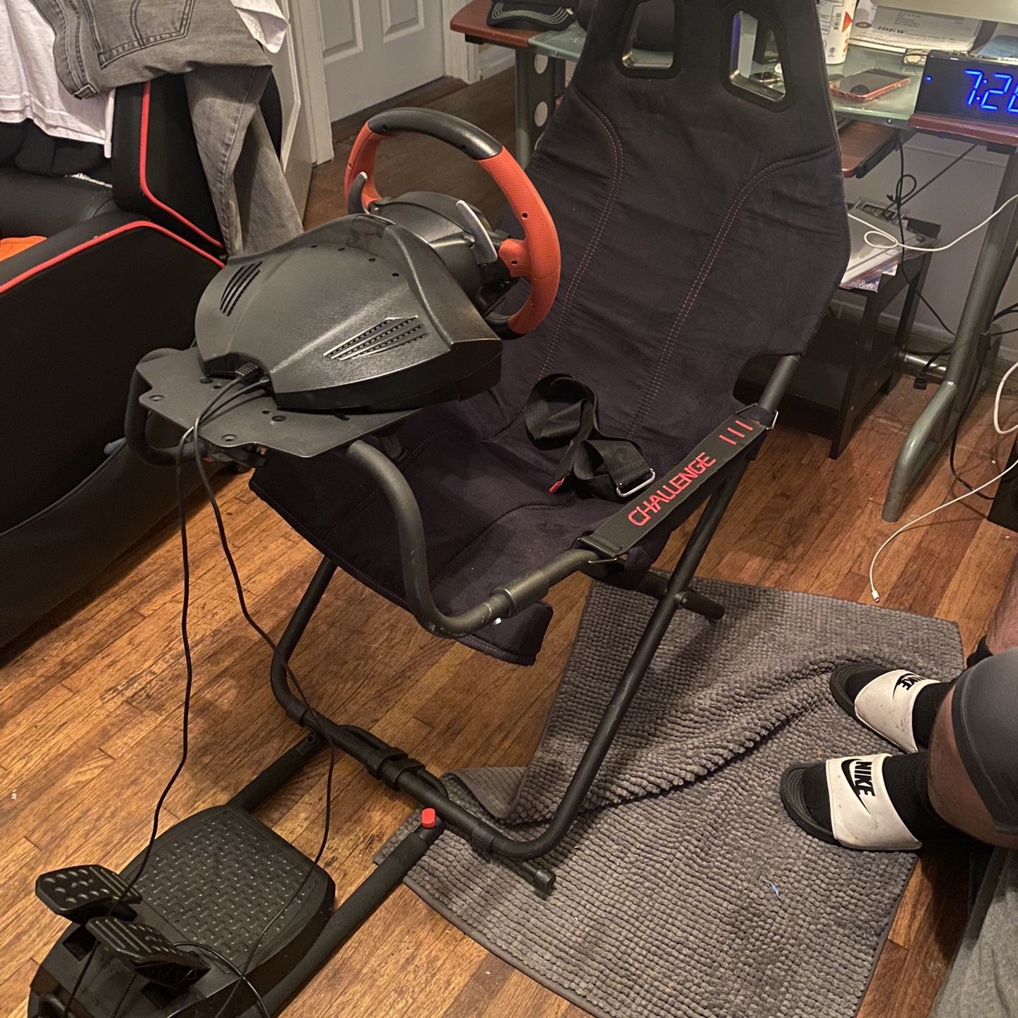 PlaySeat Challenge Black W/ Steering Wheel & Pedals for Sale in