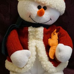 Christmas Snowman Stuffed Toy