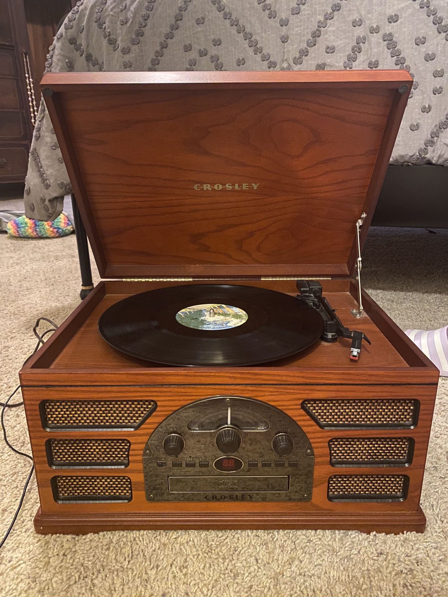 Slightly used Record player!!