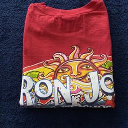 *RARE* Ron Jon Long Sleeve Red Shirt Size XL