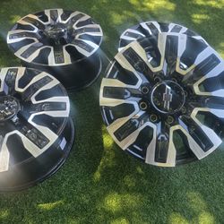 4 2025 CHEVROLET 2500 20" WHEELS $1350