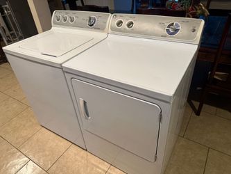 Washer and gas dryer ge