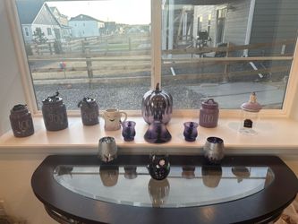 Purple Halloween Decor