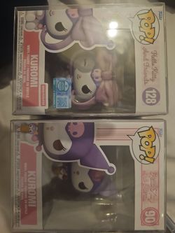 Funko Pop Kuromi Hello Kitty and Friends #128 & #90