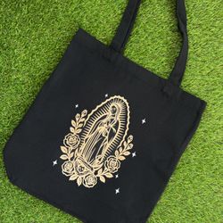 Handmade Tote Bag ( Virgen De Guadalupe ) 