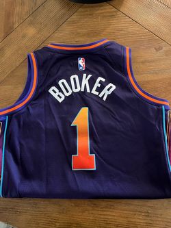 Devin Booker #1 Phoenix Suns NBA Jersey youth medium