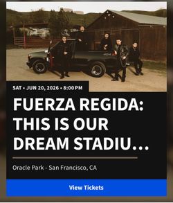 Fuerza regida Oracle Park