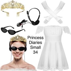 Princess Diaries Costume Small Women Halloween