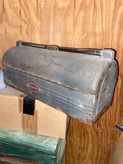 Vintage “lunchbox “ style craftsman tool box