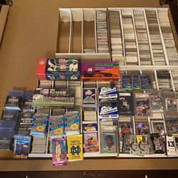 Approximately 16,000 Baseball, Football, Basketball Cards 1(contact info removed)