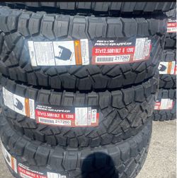 37x12.50R18 Nitto Ridge Grappler