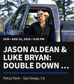 Jason Aldean & Luke Bryan tickets