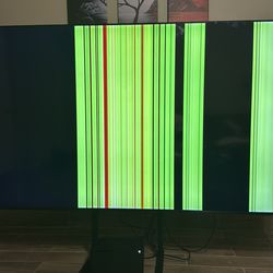 85” for parts …moved and turned on only to see this