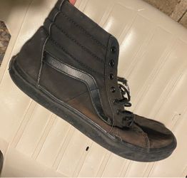 Men’s SIZE 14 VANS 2015 Monochrome SK8 hi top sneaker read description