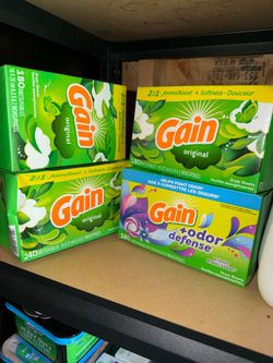 Gain Dryer Sheets