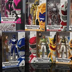 Bundle Of 12 Power Rangers Lightning Collection Action Figures