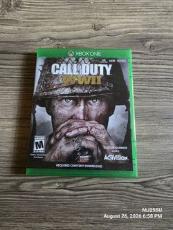 (5 ⭐ Seller) Xbox One COD: WWII Game Case