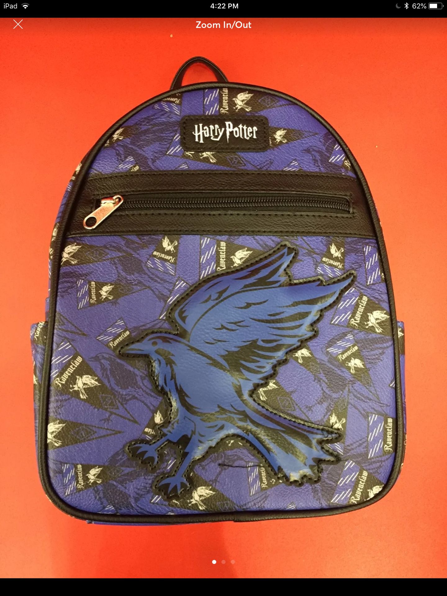 New Harry Potter Ravenclaw Mini Backpack by Loungefly for WarnerBros.vhtf