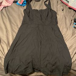 Black dress sleeveless
