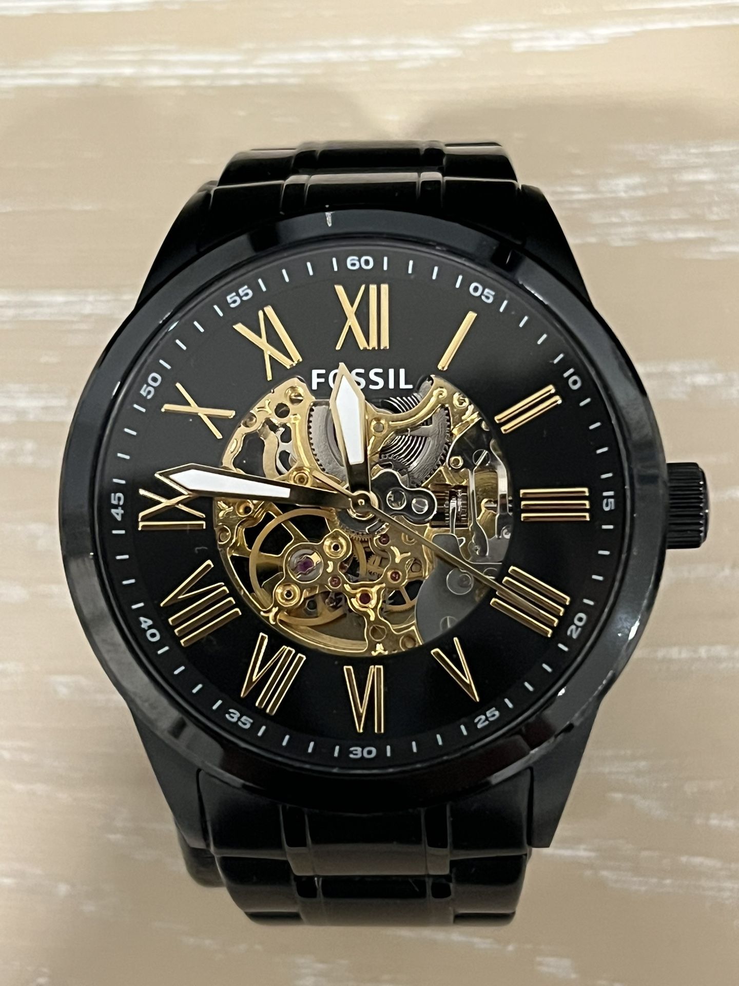 Fossil Skeleton Automatic Watch 