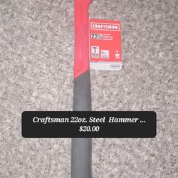 Craftsman 22oz. Solid Steel Hammer