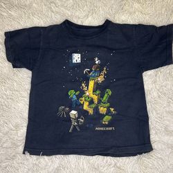 Boys Minecraft T-shirt-size Ages 6/7