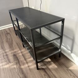 Modern Black TV Stand / Media Console