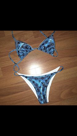 Blue LV bikini
