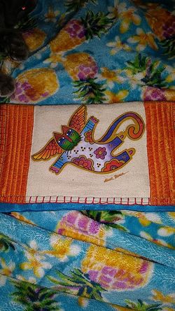 Laura Burch cloth wallet