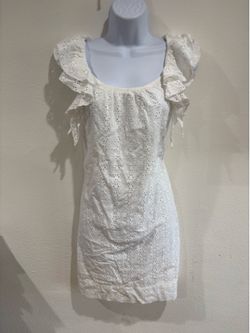 M White Summer Dress