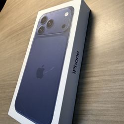 Blue iPhone 17 Pro Max New In box Sealed Unlocked $850 OBO