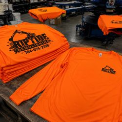     Custom Silkscreen Printing |Construction Shirts & Workwear