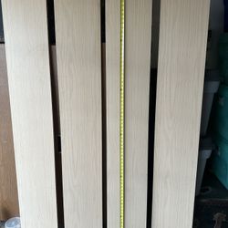 Used Shelf Board: Natural Oak; 11”x About 72”; 4 Available