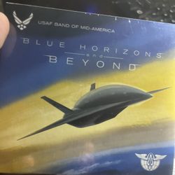USAF Band Of Mid-America, Blue Horizons, And Beyond Cd New 