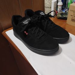 Black Levi Strauss And Co Shoes 10.5 Mens 