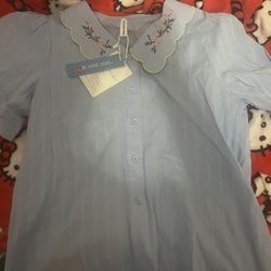 Women’s Dou Dou Wu Blouse Size Large