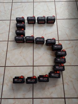 New Milwaukee XC 5.0ah Battery M18.
