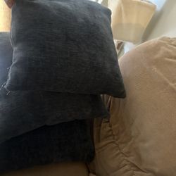 3 couch pillows