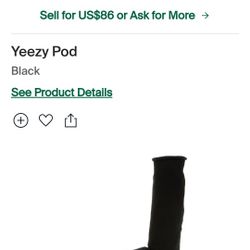 New Yeezy Pods Size 3 (Fits US 11,12,13) 