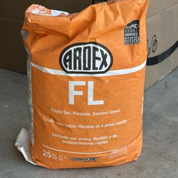 Ardex FL Rapid Set Flexible Sanded Grout, 25 lb.