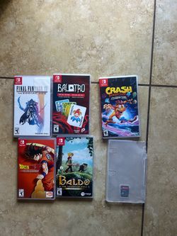 Nintendo Switch Games $20 Each One Price Firm
