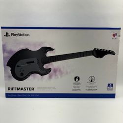 New PDP Riffmaster Black 052-024-BK Wireless Gaming Controller PS4 PS5