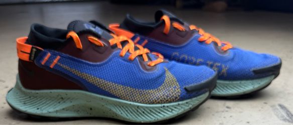 Nike Pegasus Trail 2 Gore-Tex US 8 Blue Orange Mint